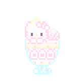 Hello Kitty·冰淇淋杯·003拼豆图案
