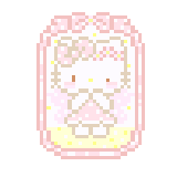 Hello Kitty·便当盒·039拼豆图案