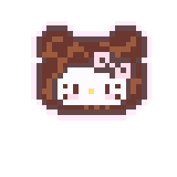 Hello Kitty·熊耳头套·022拼豆图案